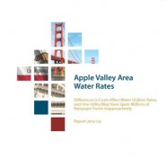 State Audit Confirms Reasonableness of Apple Valley Area Water Utilities’ Costs and Rates